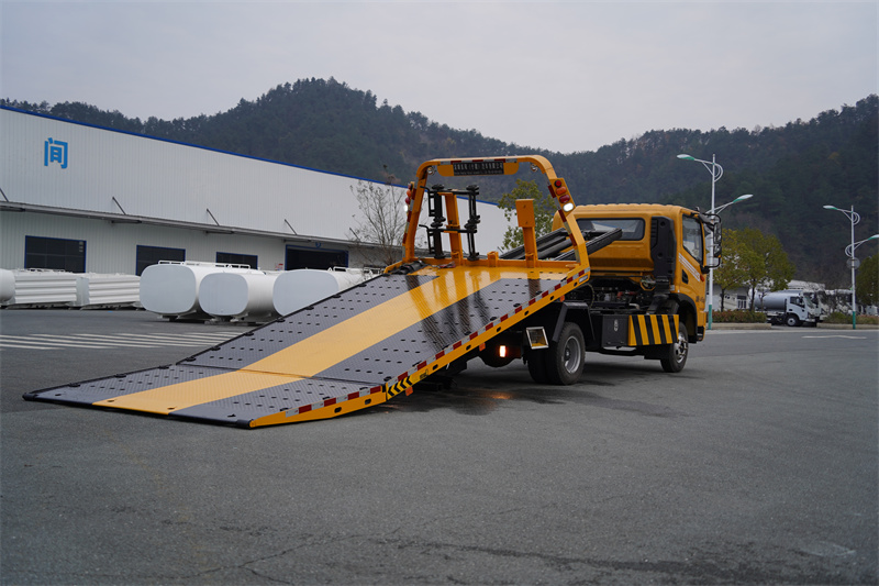 【汉成牌】东风华神DV3-7吨一拖二蓝牌清障车